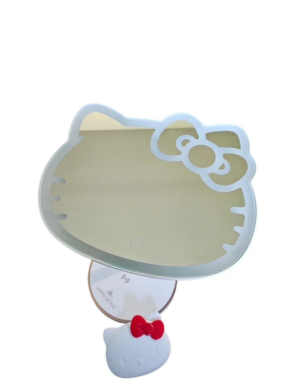 Impressions Vanity Hello Kitty Rechargeable Table Makeup Mirror And Compact